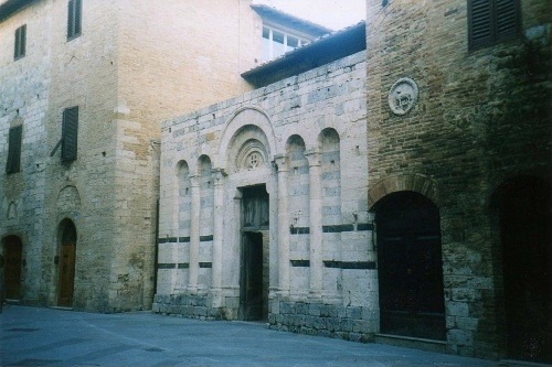 San Francesco, San Gimignano, Italien