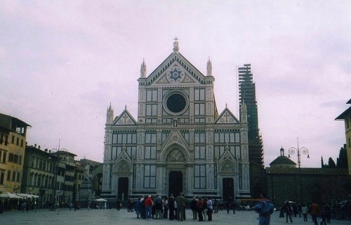 Santa Croce,, Firenze, Italien